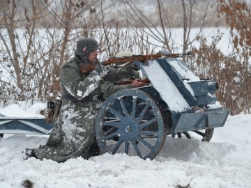 Реконструкция боёв за Елец