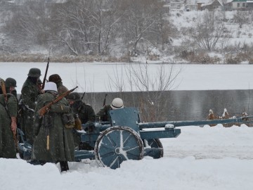 Реконструкция боёв за Елец