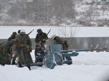 Реконструкция боёв за Елец