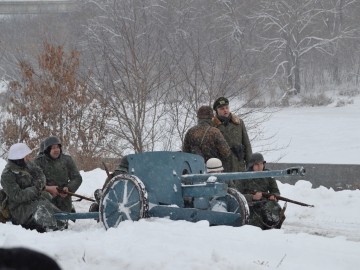 Реконструкция боёв за Елец