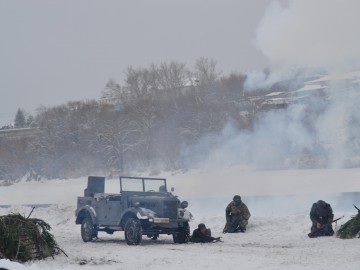 Реконструкция боёв за Елец