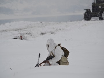 Реконструкция боёв за Елец