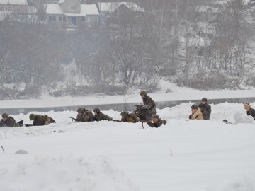 Реконструкция боёв за Елец