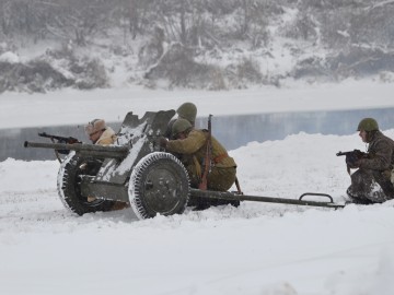 Реконструкция боёв за Елец