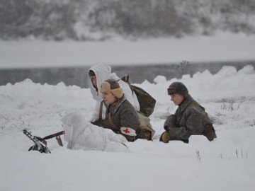 Реконструкция боёв за Елец