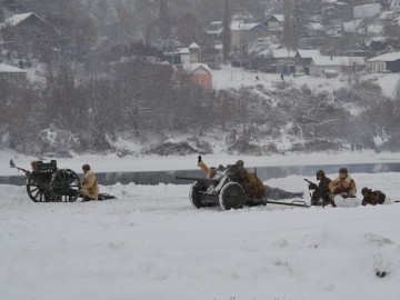 Реконструкция боёв за Елец