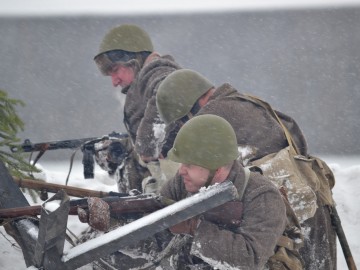 Реконструкция боёв за Елец