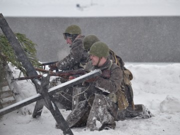 Реконструкция боёв за Елец