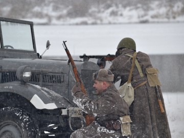 Реконструкция боёв за Елец