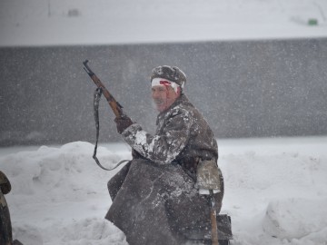 Реконструкция боёв за Елец