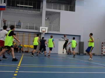 Зимний турнир по баскетболу