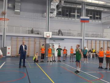 Зимний турнир по баскетболу