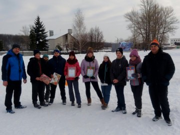 Спортивный праздник «Новогодние гонки»
