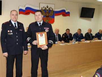 Подведение итогов за 2018 год в ОМВД России по городу Ельцу