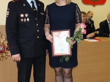 Подведение итогов за 2018 год в ОМВД России по городу Ельцу