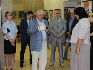 Открытие выставки «Родины магистралей на страже»