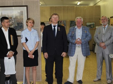 Открытие выставки «Родины магистралей на страже»