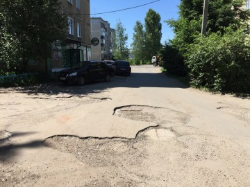 Почему в микрорайоне Новые Дома разбитые дороги и тротуары?!