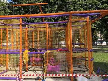 Детский парк в Ельце преображается!