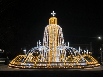 Елец украсили к Новому году!