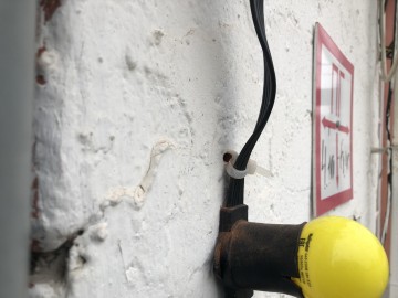 Новогодняя иллюминация на фасадах исторических зданий Ельца