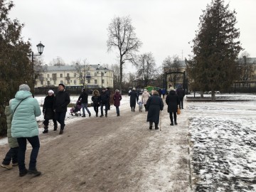 Новогодняя шоу-программа в парке Железнодорожников