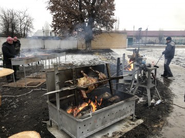 Новогодняя шоу-программа в парке Железнодорожников