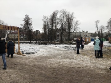 Новогодняя шоу-программа в парке Железнодорожников