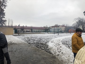 Новогодняя шоу-программа в парке Железнодорожников