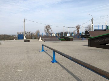 Спортивная площадка для экстремальных видов спорта не дожила даже до весны...