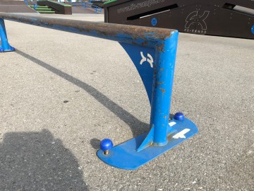 Спортивная площадка для экстремальных видов спорта не дожила даже до весны...