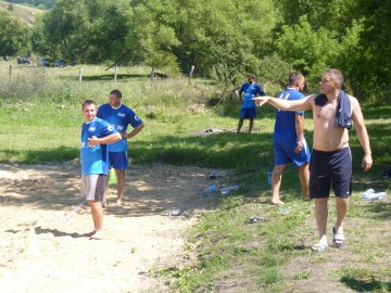 Турнир по пляжному футболу и пляжному волейболу в Елецком районе