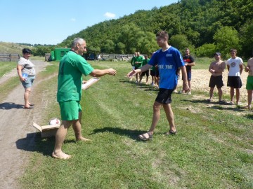 Турнир по пляжному футболу и пляжному волейболу в Елецком районе