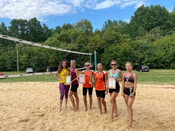 Турнир по пляжному футболу и пляжному волейболу в Елецком районе