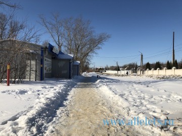 Неубранный снег на улицах Ельца 20 февраля 2021 г.