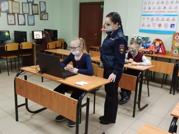 Городской этап конкурса «Безопасное колесо» (февраль 2021 г.)