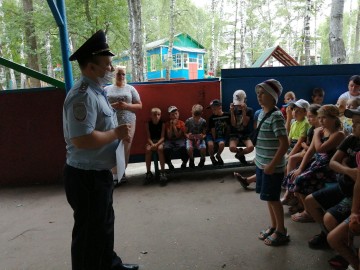 Урок юридической грамотности в детском оздоровительном лагере