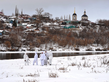 Реконструкция боев за Елец в декабре 1941