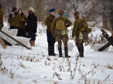 Реконструкция боев за Елец в декабре 1941