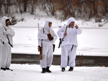 Реконструкция боев за Елец в декабре 1941