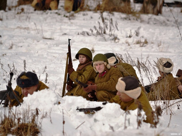 Реконструкция боев за Елец в декабре 1941