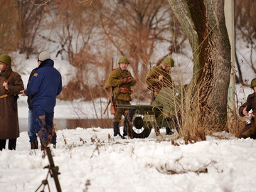 Реконструкция боев за Елец в декабре 1941