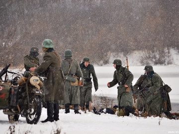 Реконструкция боев за Елец в декабре 1941
