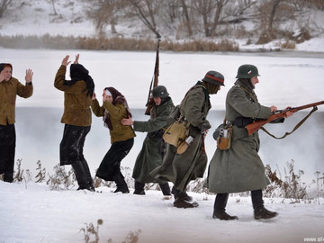 Реконструкция боев за Елец в декабре 1941