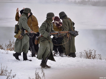 Реконструкция боев за Елец в декабре 1941