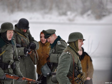 Реконструкция боев за Елец в декабре 1941