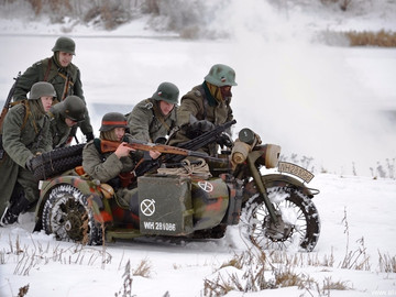 Реконструкция боев за Елец в декабре 1941