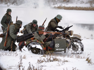 Реконструкция боев за Елец в декабре 1941