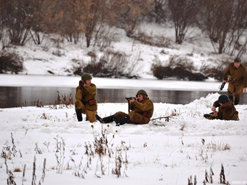 Реконструкция боев за Елец в декабре 1941