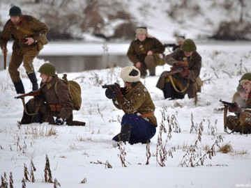 Реконструкция боев за Елец в декабре 1941
